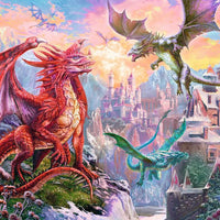 Puzzle Ravensburger - Dragón de Fantasía. 2000 piezas