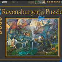Puzzle Ravensburger - Dragones en el Bosque. 9000 piezas