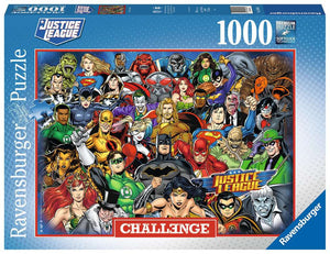 Puzzle Ravensburger Challenge - DC Liga de la Justicia. 1000 piezas-Puzzle-Ravensburger-Doctor Panush