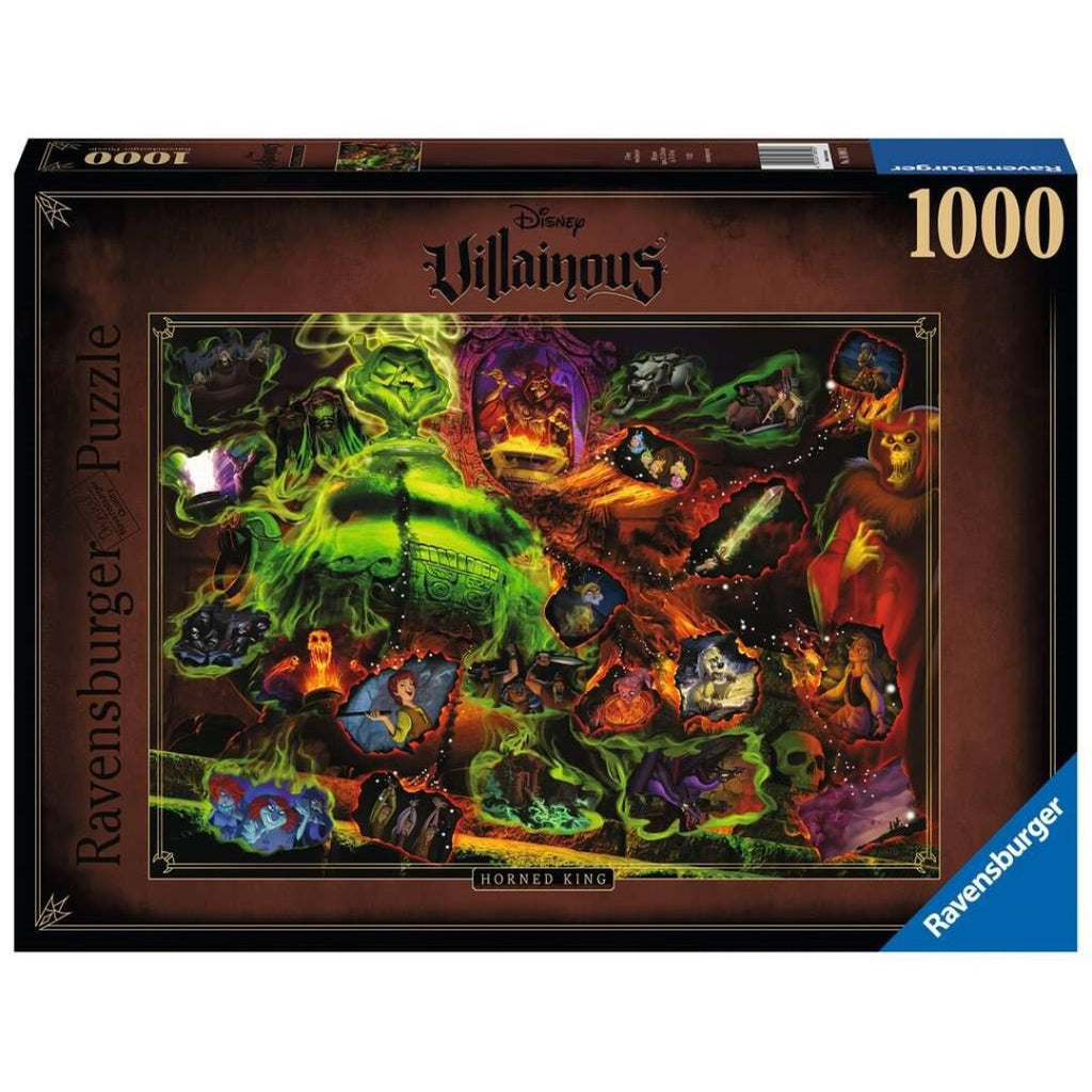 Puzzle Ravensburger - Villainous: El Rey del Mal. 1000 piezas-Puzzle-Ravensburger-Doctor Panush