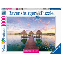 Puzzle Ravensburger - Beautiful Islands. Vista Tropical. 1000 piezas-Puzzle-Ravensburger-Doctor Panush