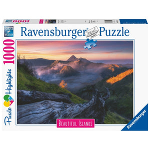 Puzzle Ravensburger - Beautiful Islands. Monte Bromo, Indonesia. 1000 piezas-Puzzle-Ravensburger-Doctor Panush