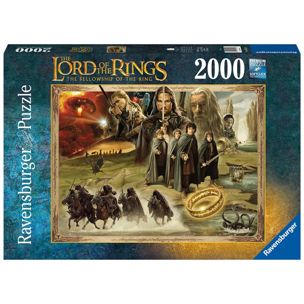 Puzzle Ravensburger - The Lord of the Rings. 2000 piezas
