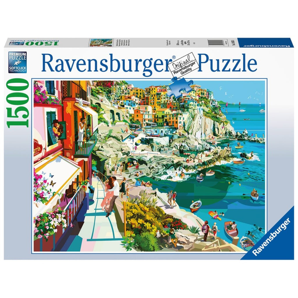 Puzzle Ravensburger - Romance en Cinque Terre. 1500 Piezas