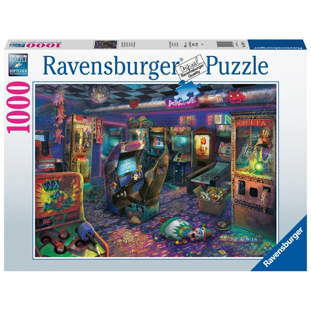 Puzzle Ravensburger - Lost Places. Sala de Juegos Desierta. 1000 piezas-Puzzle-Ravensburger-Doctor Panush