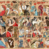 Puzzle Ravensburger - Amor a lo largo de los años. 1500 piezas