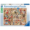 Puzzle Ravensburger - Amor a lo largo de los años. 1500 piezas