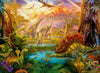 Puzzle Ravensburger - Tierra de los Dinosaurios. 500 piezas