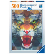 Puzzle Ravensburger - Rugido de Polígonos. 500 piezas