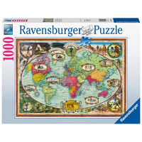 Puzzle Ravensburger - Paseo en bicicleta por el mundo. 1000 piezas-Puzzle-Ravensburger-Doctor Panush