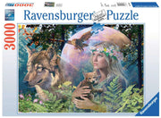 Puzzle Ravensburger - Lobos a la luz de la luna. 3000 piezas-Ravensburger-Doctor Panush