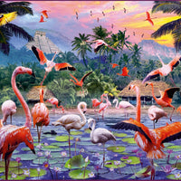 Puzzle Ravensburger - Flamingos. 1000 piezas-Puzzle-Ravensburger-Doctor Panush