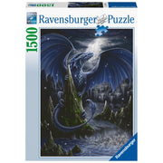 Puzzle Ravensburger - El Dragón Azul Oscuro. 1500 piezas