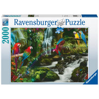 Puzzle Ravensburger - El Paraíso de los Loros. 2000 piezas