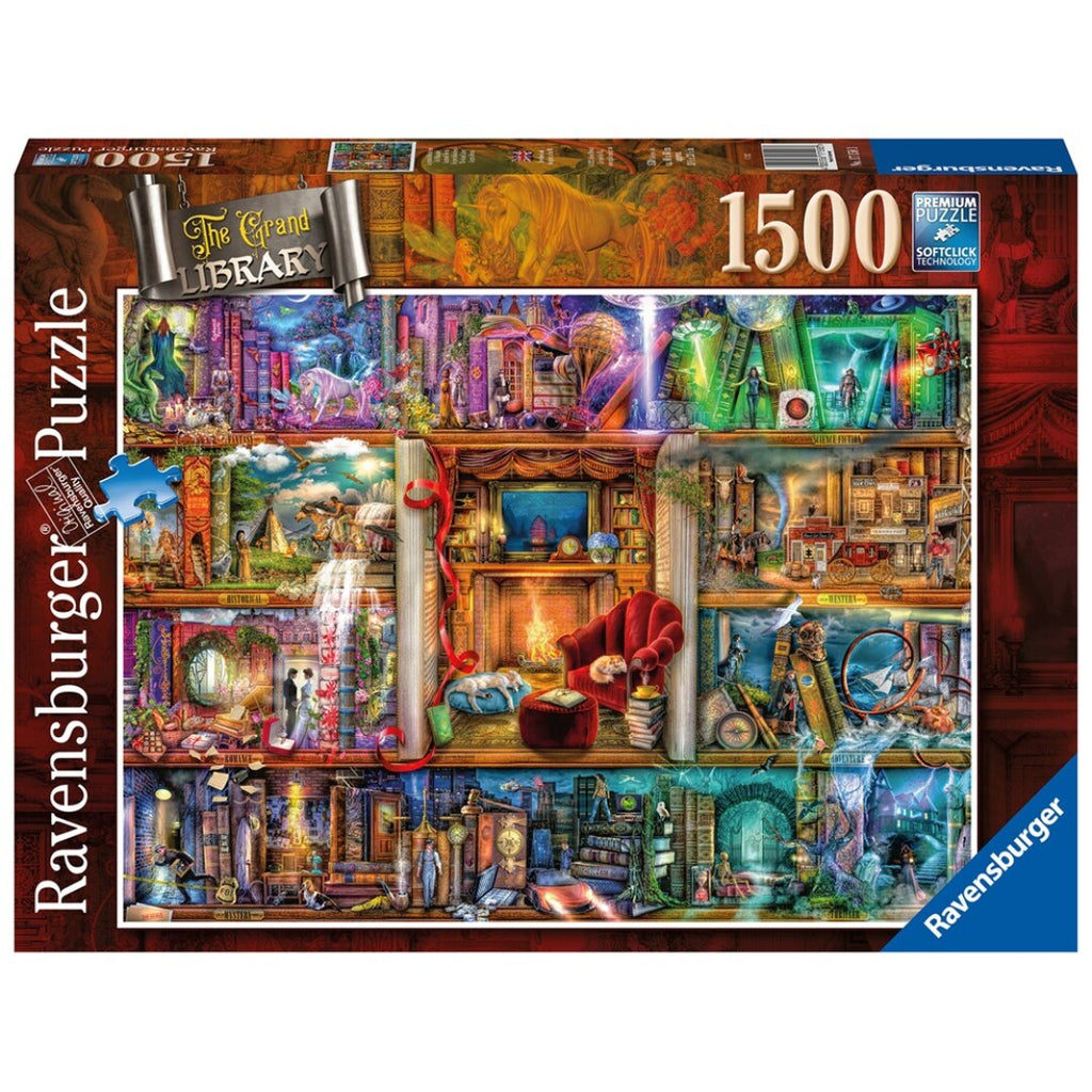 Puzzle Ravensburger - La Gran Librería. 1500 Piezas