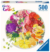 Puzzle Ravensburger Circular - Frutas y Legumbres (Circle of Colors). 500 piezas