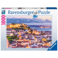 Puzzle Ravensburger - Lisboa y su Castillo. 1000 piezas-Puzzle-Ravensburger-Doctor Panush