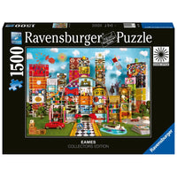 Puzzle Ravensburger - Eames House of Cards Fantasy. 1500 piezas