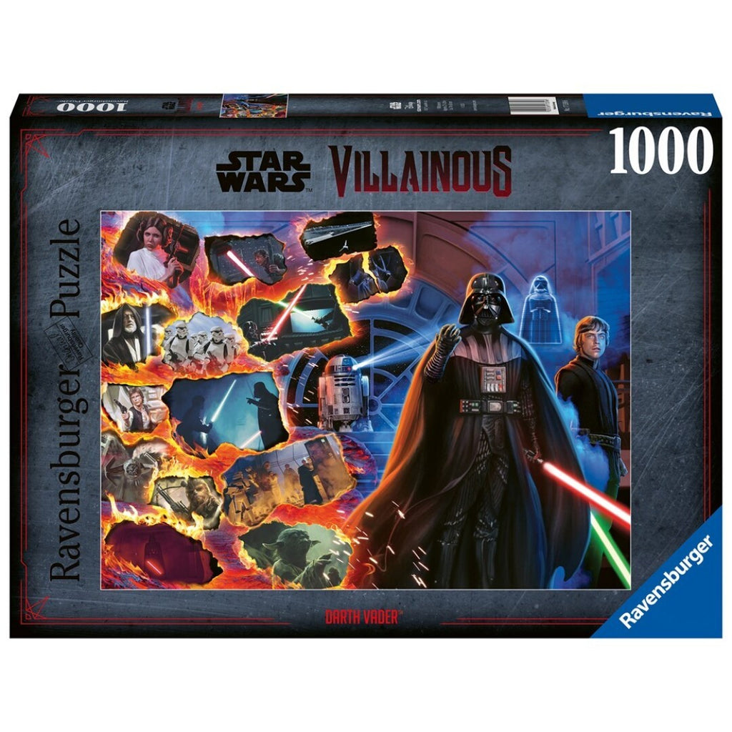 Puzzle Ravensburger - Villainous Star Wars Darth Vader. 1000 piezas-Puzzle-Ravensburger-Doctor Panush