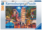 Puzzle Ravensburger - Una Noche en Pisa. 500 piezas