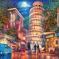 Puzzle Ravensburger - Una Noche en Pisa. 500 piezas
