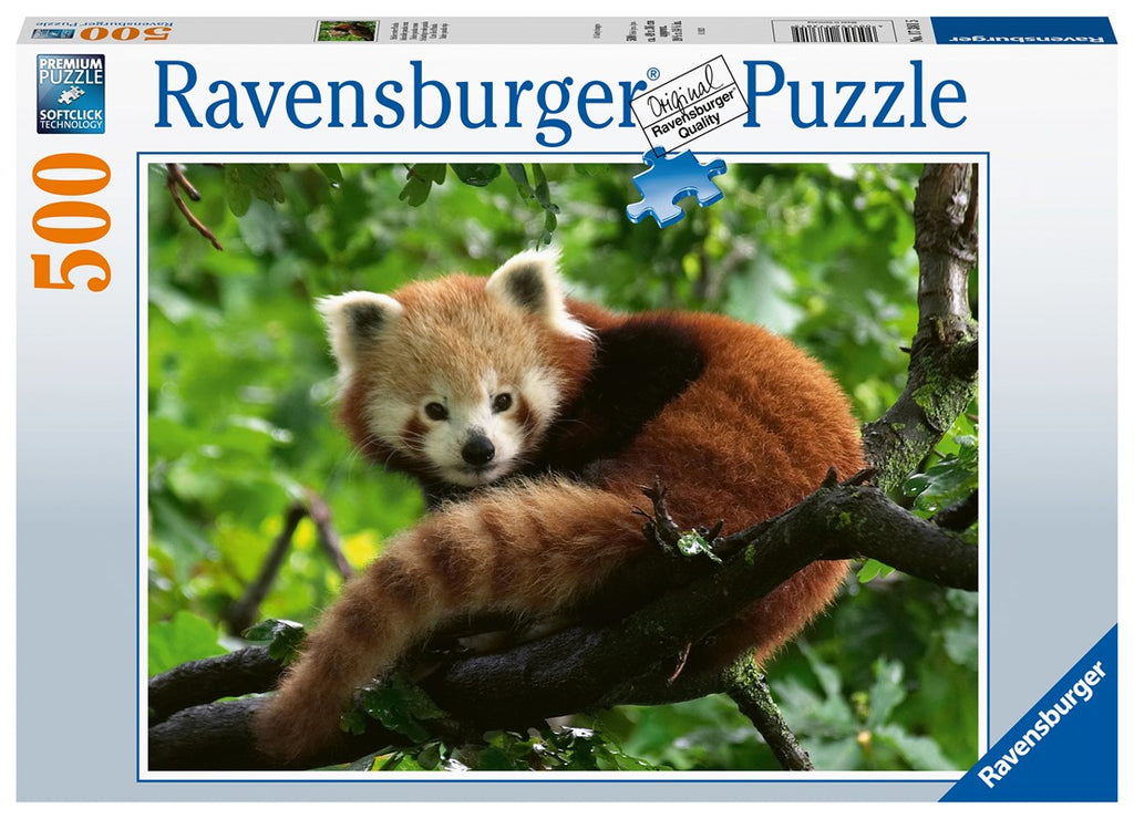 Puzzle Ravensburger - Panda Rojo. 500 piezas
