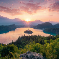 Puzzle Ravensburger - Lago Bled, Eslovenia. 3000 piezas