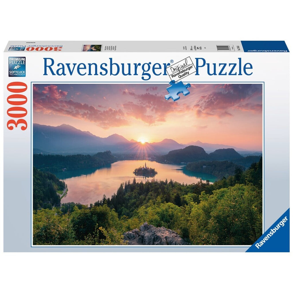 Puzzle Ravensburger - Lago Bled, Eslovenia. 3000 piezas