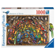 Puzzle Ravensburger - Arco iris de Pájaros. 1000 piezas-Puzzle-Ravensburger-Doctor Panush