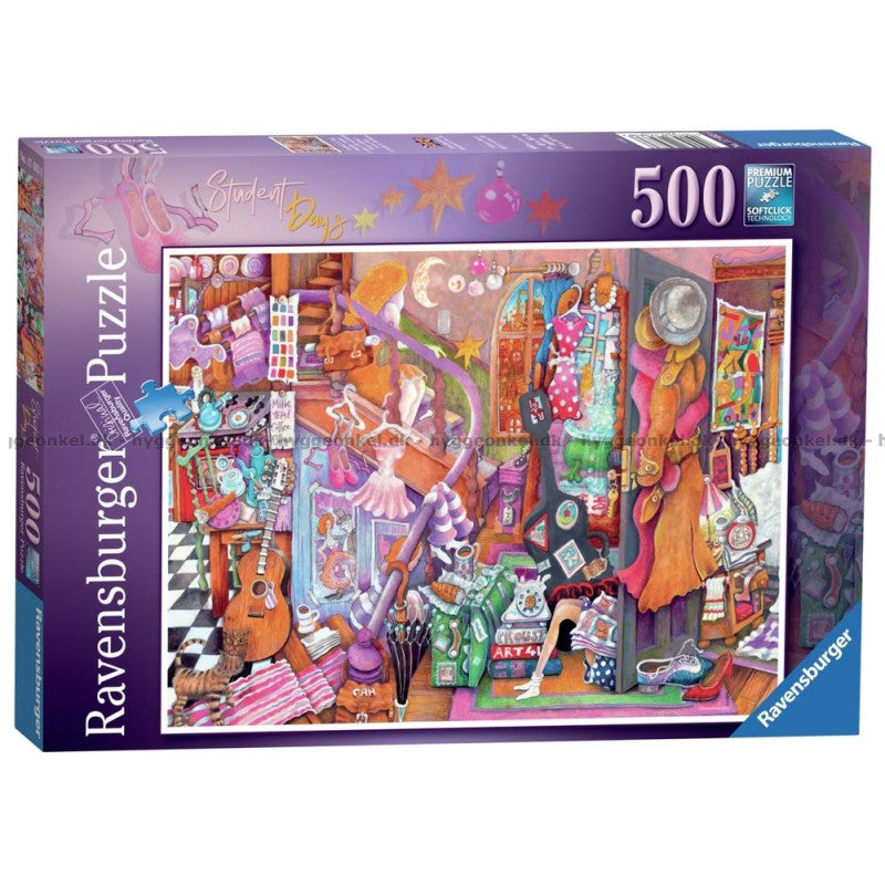Puzzle Ravensburger - La Habitación de la alumna. 500 piezas