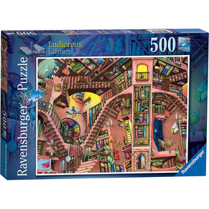 Puzzle Ravensburger - La Librería Extravagante. 500 piezas