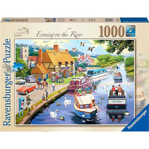 Puzzle Ravensburger - Tarde en el Río. 1000 piezas-Puzzle-Ravensburger-Doctor Panush