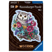 Puzzle de madera Ravensburger - Búho. 150 Piezas