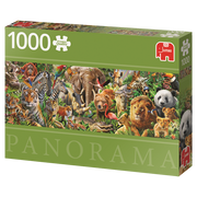 Puzzle Jumbo - African Wildlife. 1000 piezas-Puzzle-Jumbo-Doctor Panush