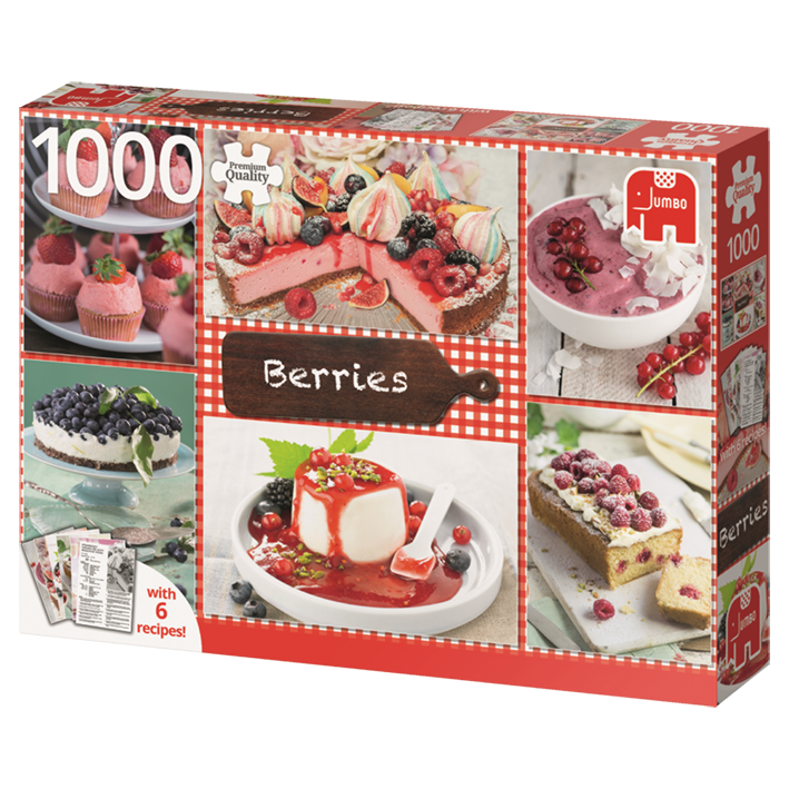 Puzzle Jumbo - Berries. 1000 piezas-Puzzle-Jumbo-Doctor Panush