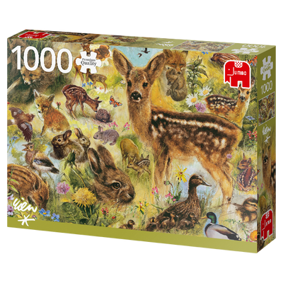 Puzzle Jumbo - Young Wildlife. 1000 piezas-Puzzle-Jumbo-Doctor Panush