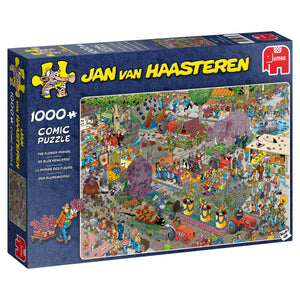 Puzzle Jumbo - Jan Van Haasteren - The Flower Parade. 1000 piezas-Puzzle-Jumbo-Doctor Panush