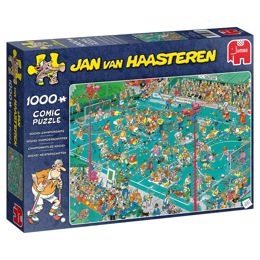 Puzzle Jumbo - Jan Van Haasteren - Hockey Championship. 1000 piezas-Puzzle-Jumbo-Doctor Panush