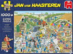 Puzzle Jumbo - Jan Van Haasteren - The Winery. 1000 piezas-Puzzle-Jumbo-Doctor Panush