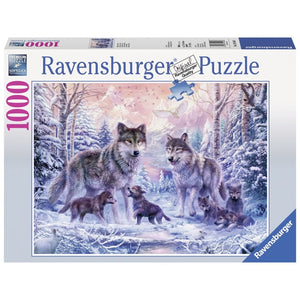 Puzzle Ravensburger - Lobos. 1000 piezas-Puzzle-Ravensburger-Doctor Panush