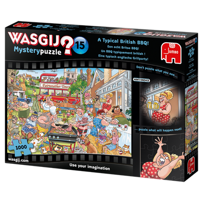 Puzzle Jumbo - Wasgij Mystery 15 A Typical British BBQ! 1000 piezas-Puzzle-Jumbo-Doctor Panush