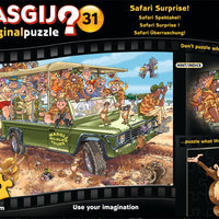 Puzzle Jumbo - Wasgij Original 31. Safari Surprise! 1000 piezas-Puzzle-Jumbo-Doctor Panush