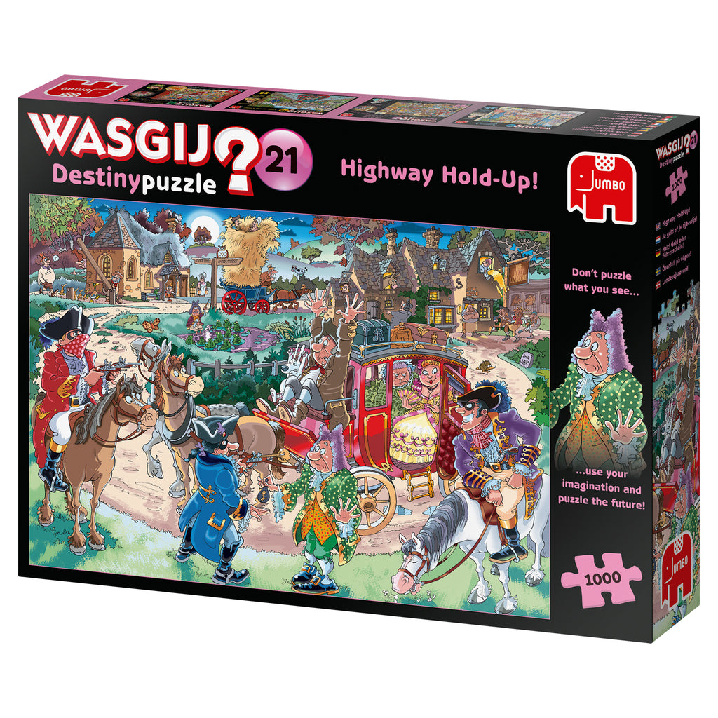 Puzzle Jumbo - Wasgij Destiny 21. Highway Hold Up! 1000 piezas-Puzzle-Jumbo-Doctor Panush