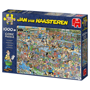 Puzzle Jumbo - Jan Van Haasteren - The Pharmacy. 1000 piezas-Puzzle-Jumbo-Doctor Panush