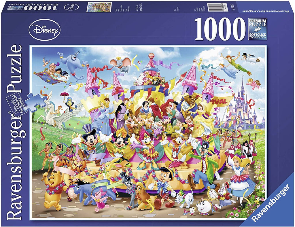 Puzzle Ravensburger - Carnaval Disney. 1000 piezas