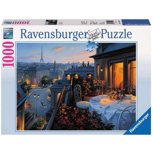 Puzzle Ravensburger - Balcón en París. 1000 piezas-Puzzle-Ravensburger-Doctor Panush