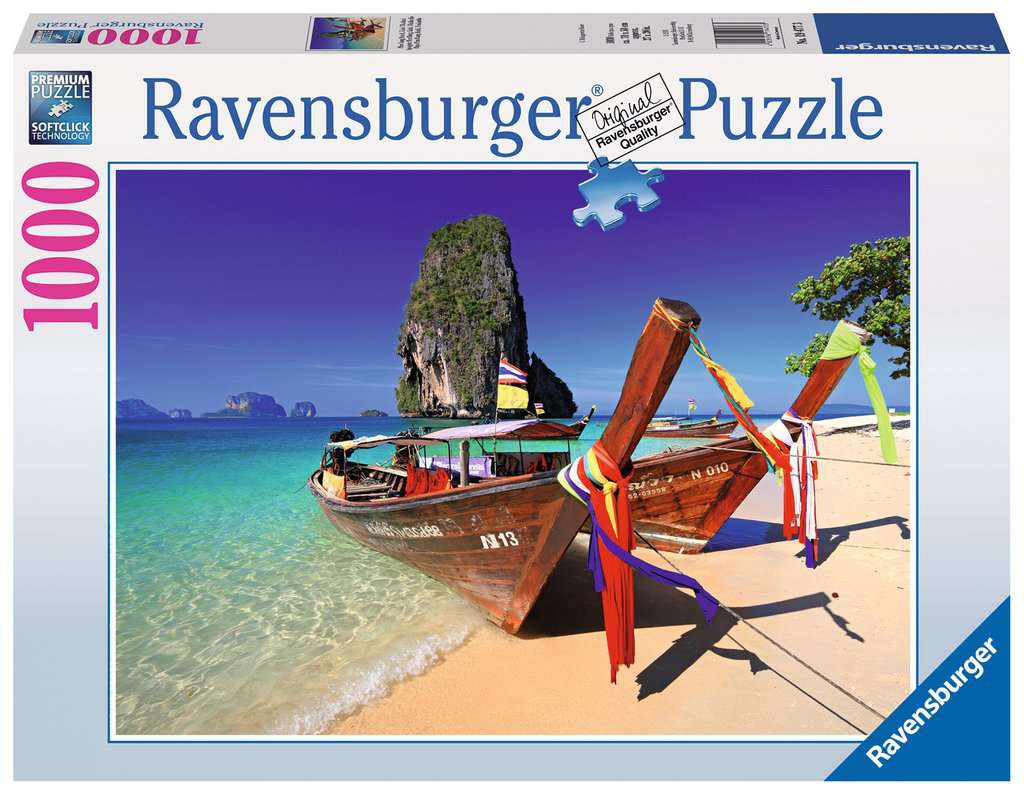 Puzzle Ravensburger - Playa Phra Nang, Krabi, Tailandia. 1000 piezas-Puzzle-Ravensburger-Doctor Panush