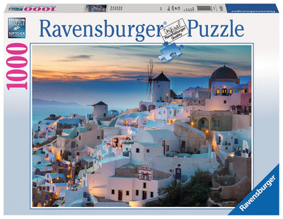 Puzzle Ravensburger - Tarde en Santorini. 1000 piezas-Doctor Panush