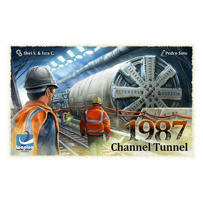 Juego de mesa 1987 Channel Tunnel-Doctor Panush