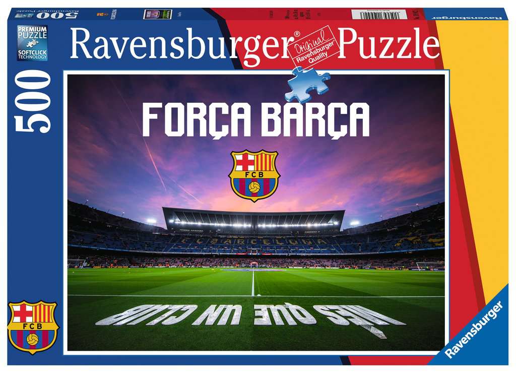 Puzzle Ravensburger - Camp Nou. 500 piezas-Doctor Panush